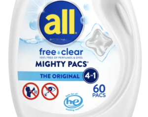 Detergente para ropa ALL pods