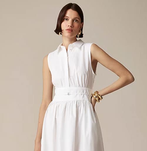 Poplin Material Dress